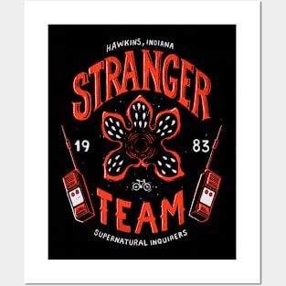 Stranger Team Posters and Art